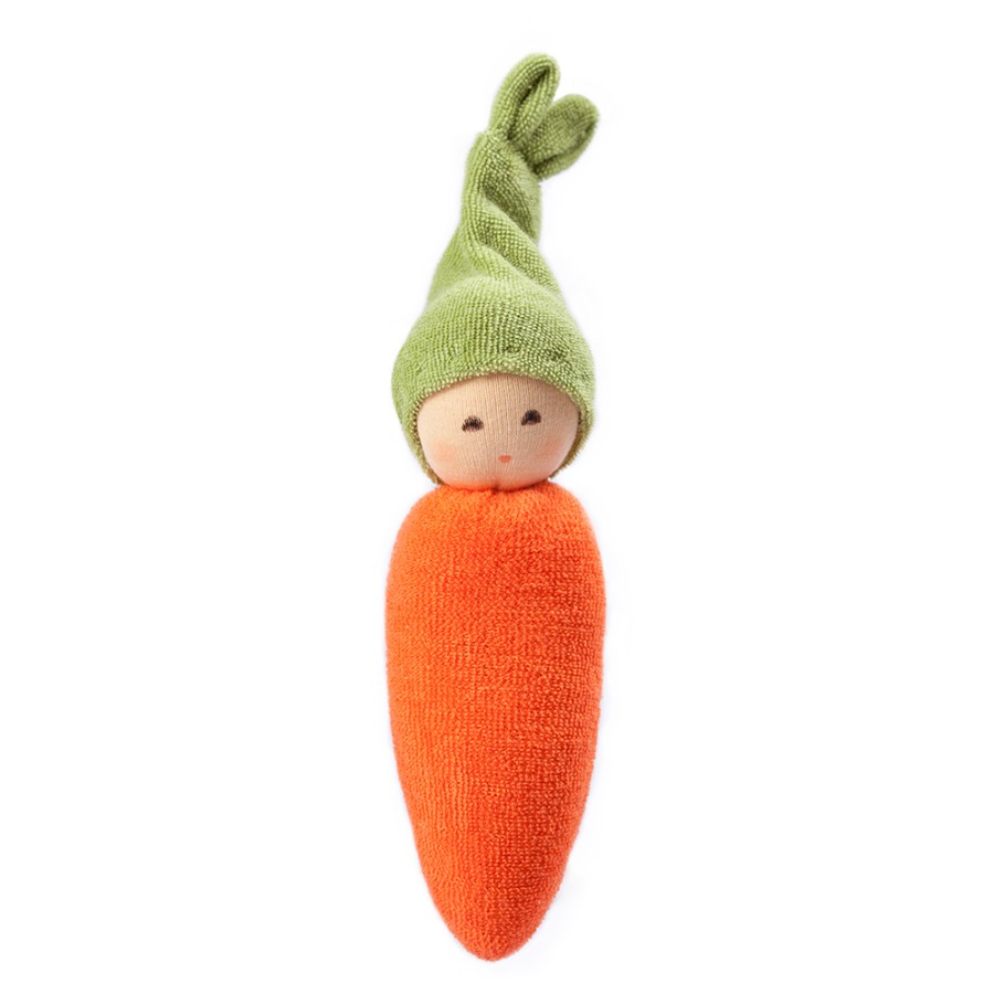 Soft & Organic Baby Toys | Nanchen Soft & Organic Baby Toys Nanchen Rattle Carrot