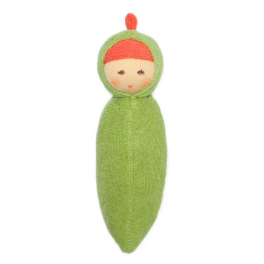 Soft & Organic Baby Toys | Nanchen Soft & Organic Baby Toys Nanchen Rattle Pea