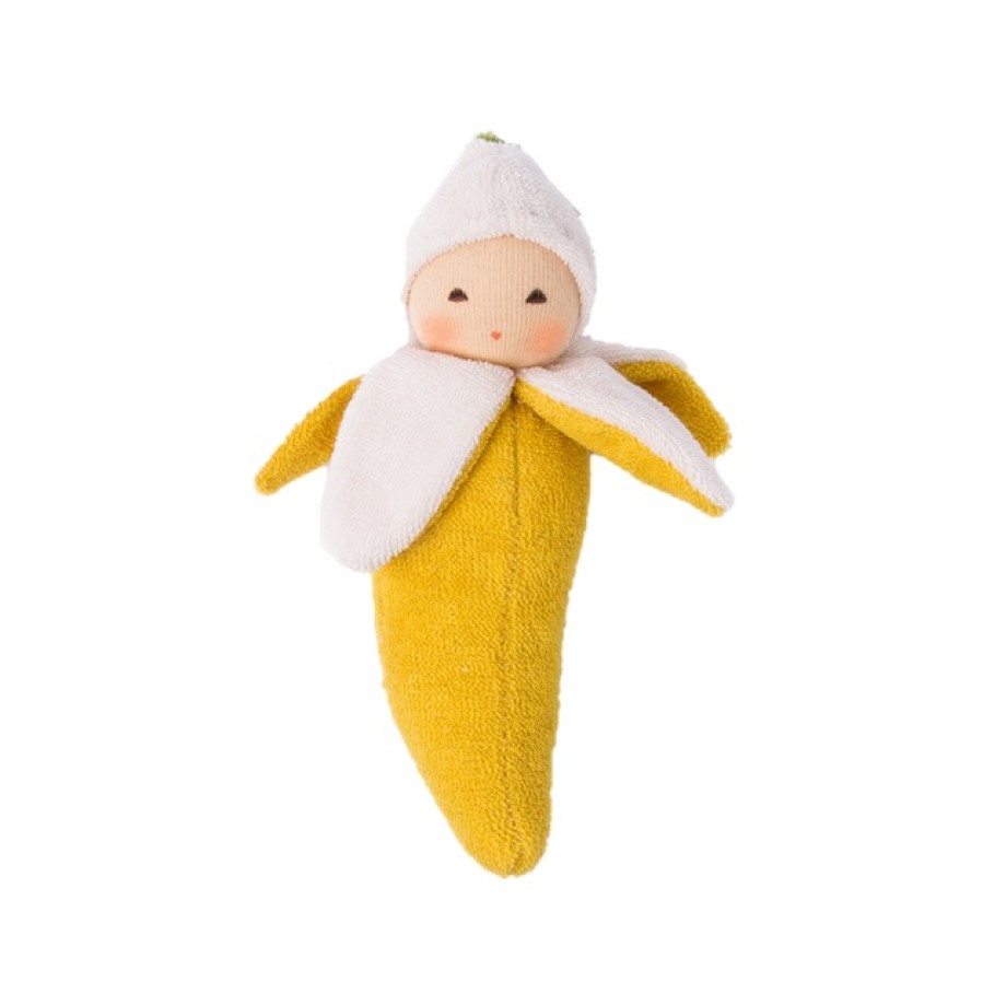 Soft & Organic Baby Toys | Nanchen Soft & Organic Baby Toys Nanchen Rattle Banana