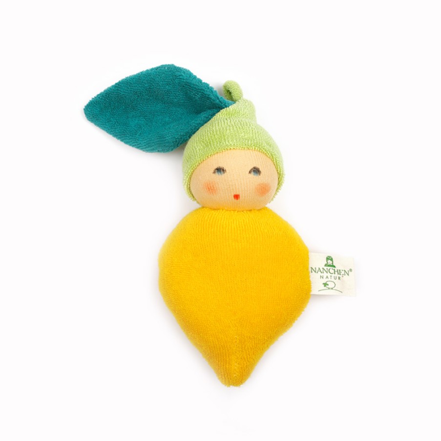 Soft & Organic Baby Toys | Nanchen Soft & Organic Baby Toys Nanchen Rattle Lemon