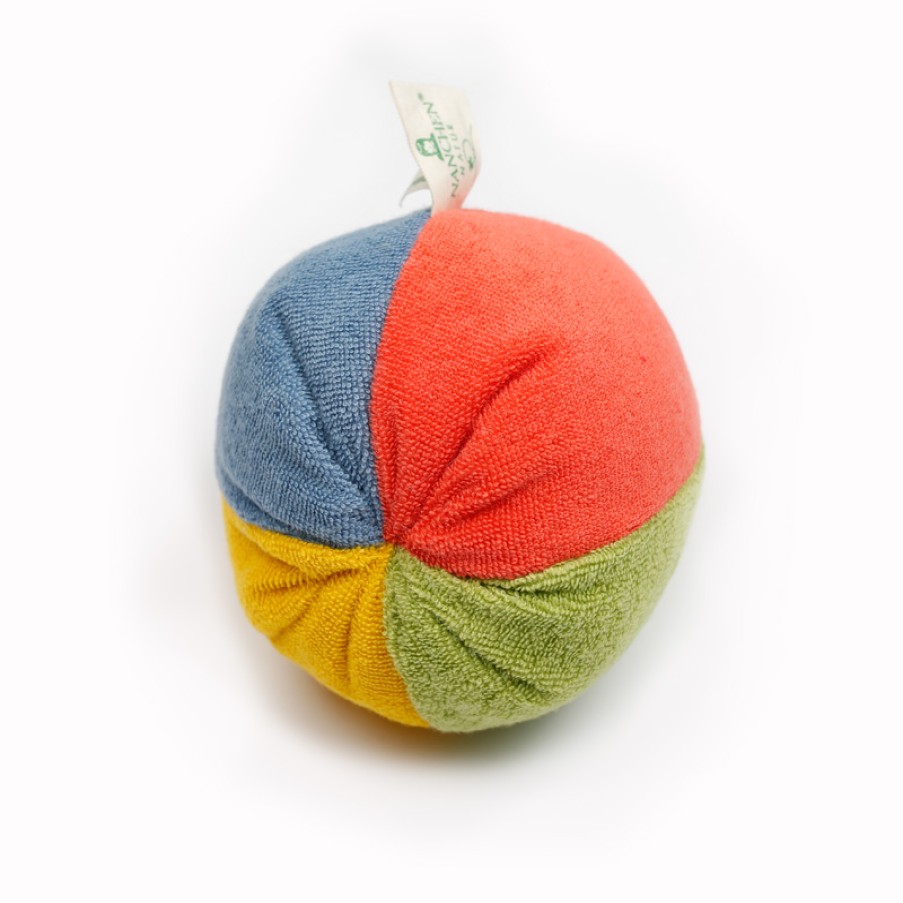 Soft & Organic Baby Toys | Nanchen Soft & Organic Baby Toys Nanchen Ball Colourful Large