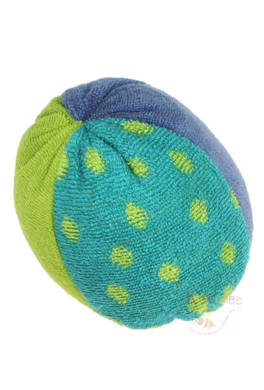 Soft & Organic Baby Toys | Nanchen Soft & Organic Baby Toys Nanchen Ball Organic Blue