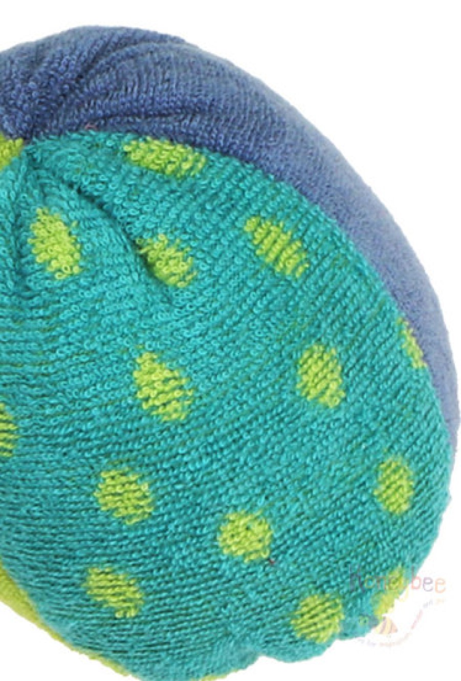 Soft & Organic Baby Toys | Nanchen Soft & Organic Baby Toys Nanchen Ball Organic Blue