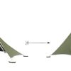 Tents | Abel Tents Abel Tent Extension 2-3 Green