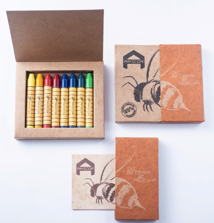 Drawing | Apiscor Drawing Apsicor Beeswax Crayons, Stick 8