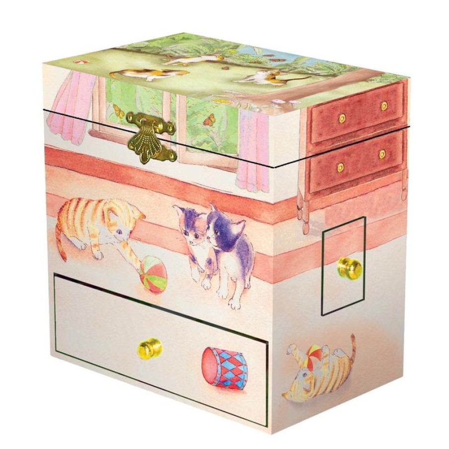 Music Boxes | Enchantmints Music Boxes Enchantmints Music Box Curious Kittens