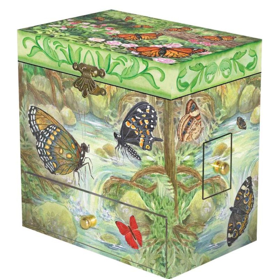 Music Boxes | Enchantmints Music Boxes Enchantmints Music Box Monarch Butterfly