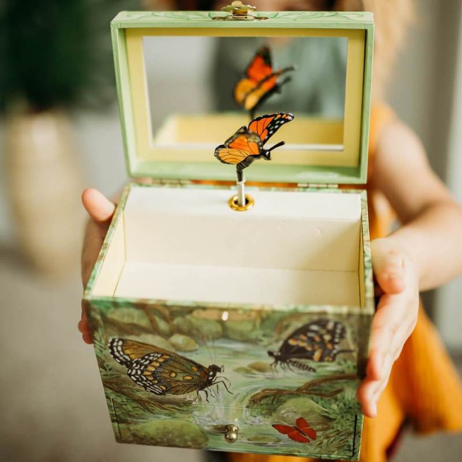 Music Boxes | Enchantmints Music Boxes Enchantmints Music Box Monarch Butterfly