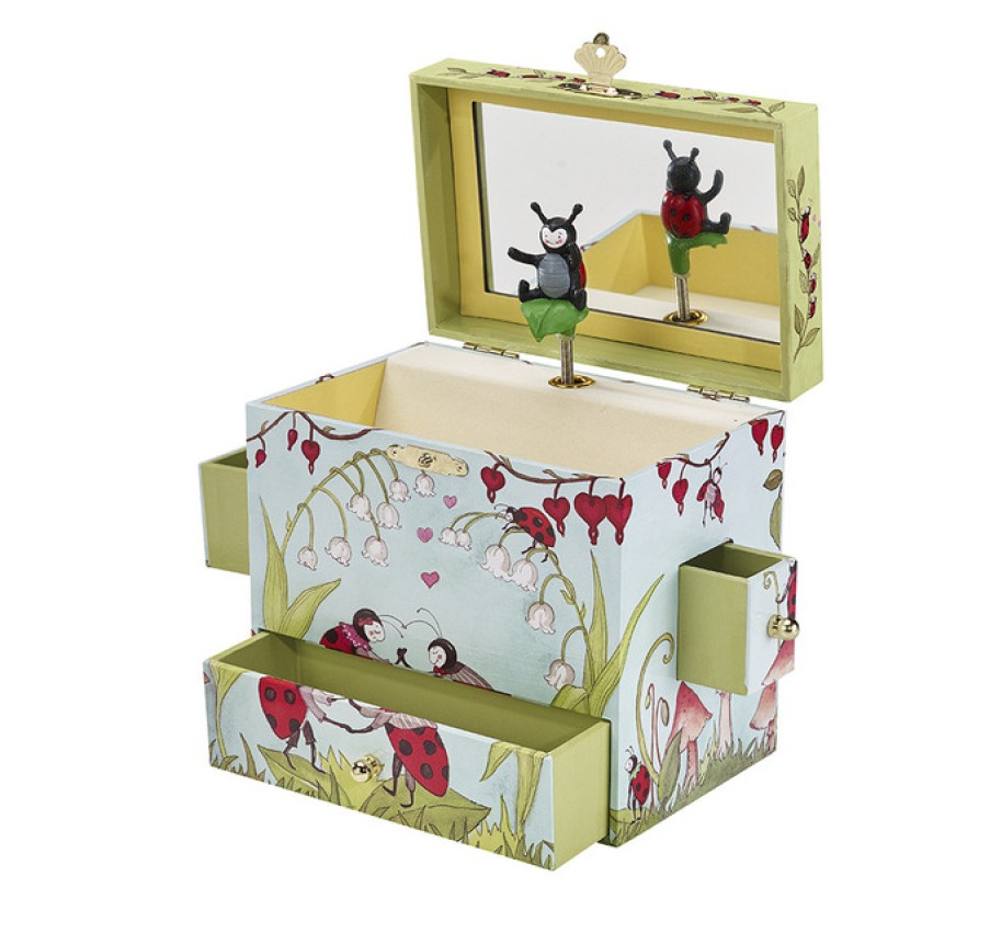 Music Boxes | Enchantmints Music Boxes Enchantmints Music Box Ladybugs