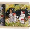 Wooden Puzzles & Jigsaws | Hjelms Sweden Wooden Puzzles & Jigsaws Boxed Puzzle Children Of The Forest