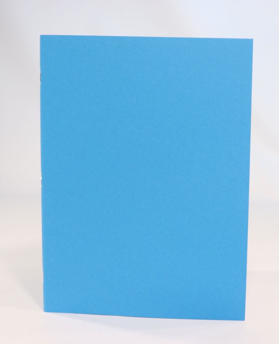 Main Lesson/Drawing Books | Sedulus Main Lesson/Drawing Books A4 Main Lesson Book, Portrait Blank, Light Cover/90Gsm Pages, Blue 32 Pages