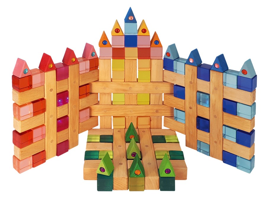 Blocks & Floor Play | Bauspiel Blocks & Floor Play Bauspiel Translucent Building Blocks