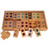 Blocks & Floor Play | Bauspiel Blocks & Floor Play Bauspiel Colour Track Blocks 45 Pieces In A Wooden Box