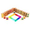 Blocks & Floor Play | Bauspiel Blocks & Floor Play Bauspiel Colour Track With Translucent Building Cube