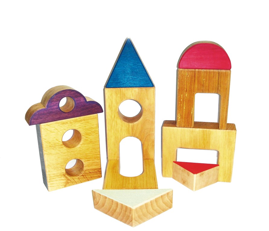 Blocks & Floor Play | Bauspiel Blocks & Floor Play Bauspiel Play Village 10 Parts