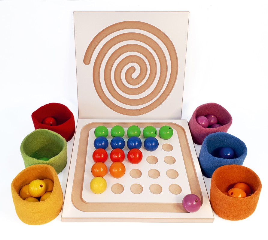 Loose Parts Play | Bauspiel Loose Parts Play Bauspiel Junior Bead Board