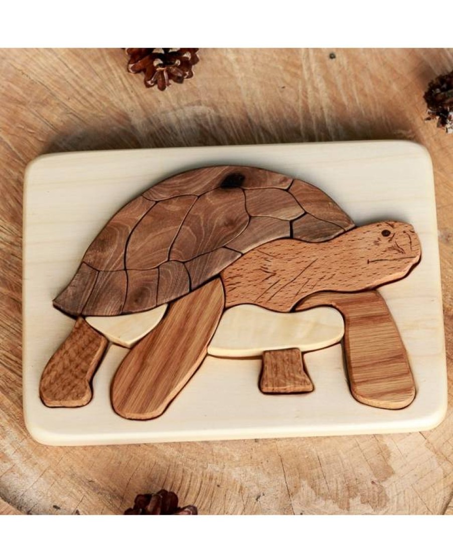 Wooden Puzzles & Jigsaws | Cocoletes Wooden Puzzles & Jigsaws Cocoletes Turtle Puzzle