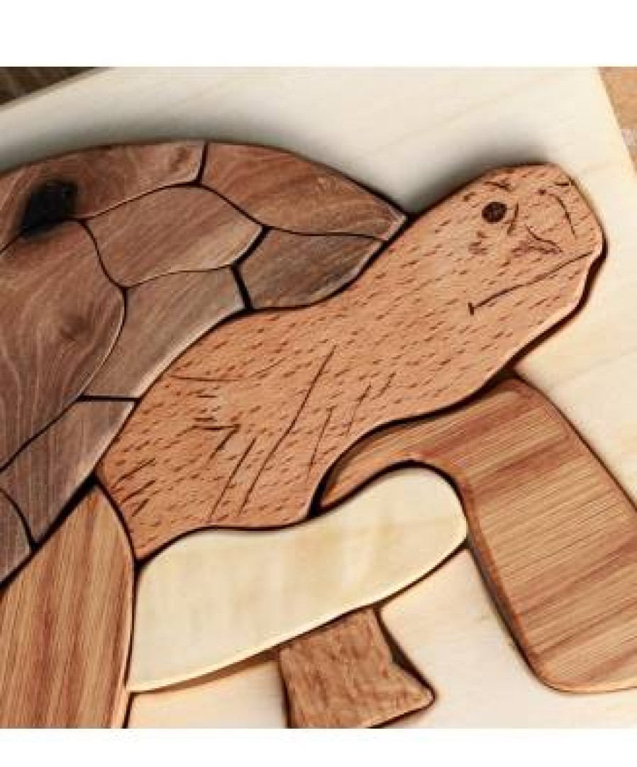 Wooden Puzzles & Jigsaws | Cocoletes Wooden Puzzles & Jigsaws Cocoletes Turtle Puzzle