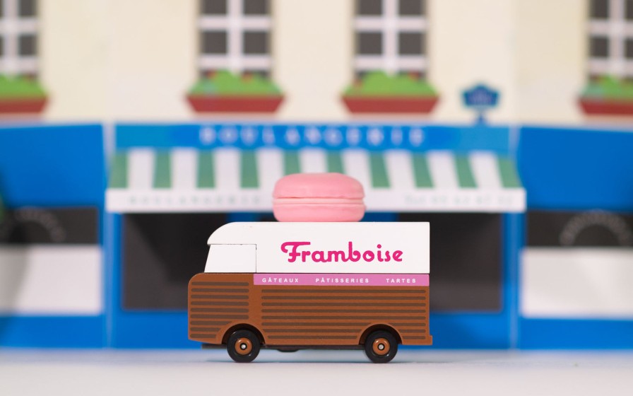 Wooden Cars: Candylab | Candylab Wooden Cars: Candylab Candylab Pink Macaron Van