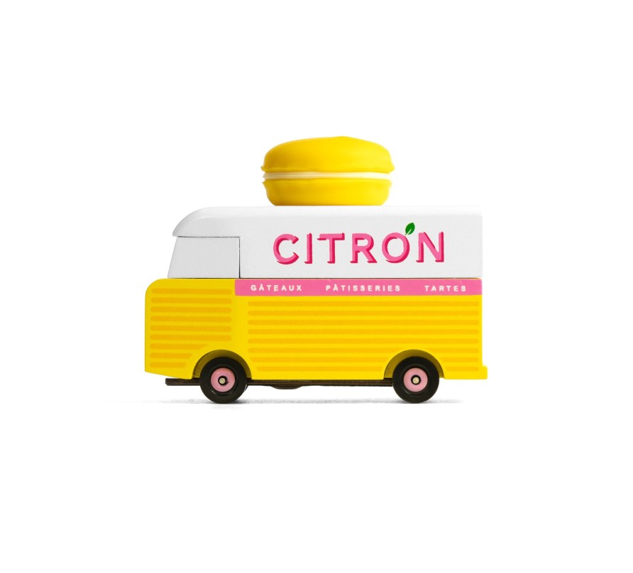 Wooden Cars: Candylab | Candylab Wooden Cars: Candylab Candylab - Yellow Macaron Van