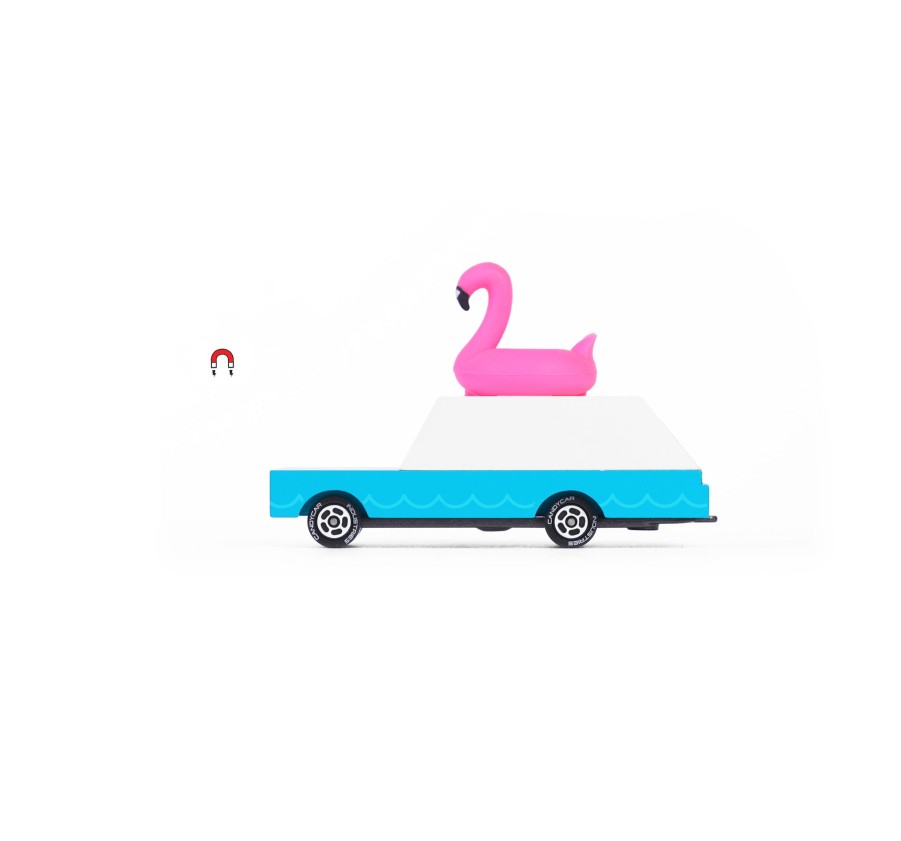 Wooden Cars: Candylab | Candylab Wooden Cars: Candylab Candylab Flamingo Wagon