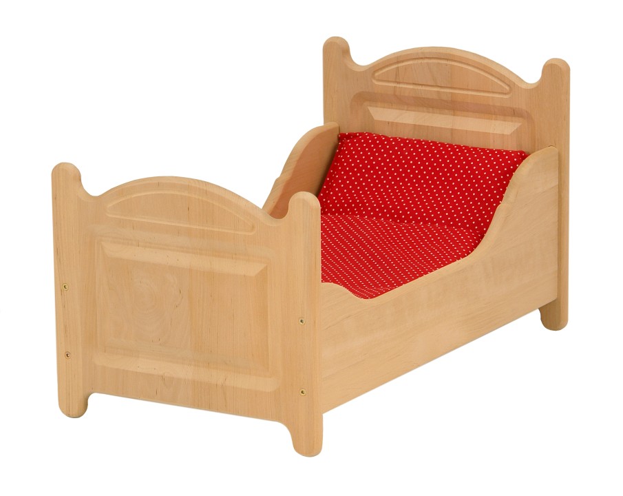 Doll'S Prams & Furniture | Drewart Doll'S Prams & Furniture Drewart Classic Bed With Bedding