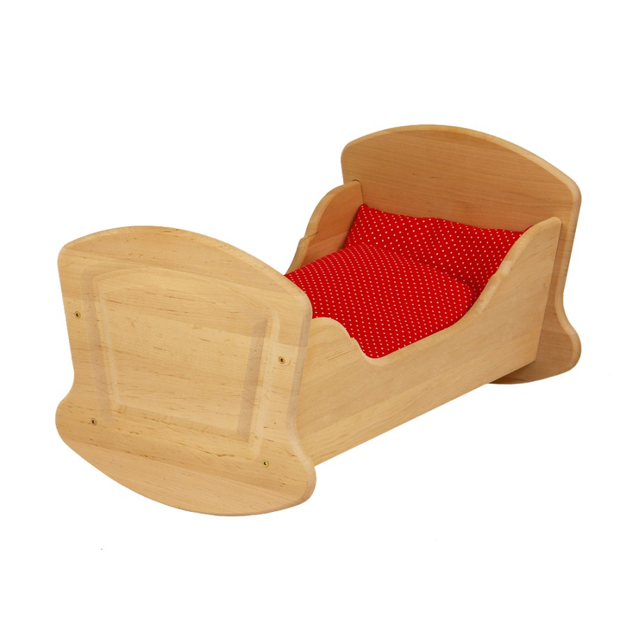 Doll'S Prams & Furniture | Drewart Doll'S Prams & Furniture Drewart Cradle With Bedding