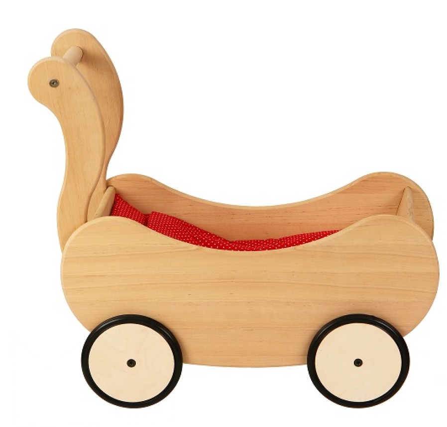 Doll'S Prams & Furniture | Drewart Doll'S Prams & Furniture Drewart Wooden Pram Without Hood