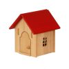 Wooden Dollhouses & Treehouses | Drewart Wooden Dollhouses & Treehouses Drewart Tiny House With Red Roof