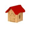 Wooden Dollhouses & Treehouses | Drewart Wooden Dollhouses & Treehouses Drewart Witches Shed Red Roof