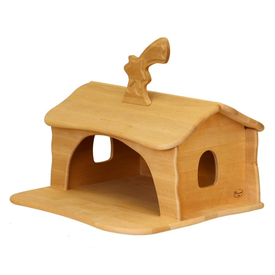 Wooden Dollhouses & Treehouses | Drewart Wooden Dollhouses & Treehouses Drewart Christmas Stable, Big