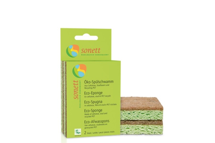 Domestic-Care | Sonett Domestic-Care Sonett Eco Sponge (2 Pack)