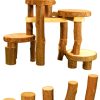 Blocks & Floor Play | Magic Wood Blocks & Floor Play Magic Wood Eco Blocks, 22 Pcs