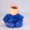 Waldorf Dolls | Evi Waldorf Dolls Evi Flexible Doll Blue