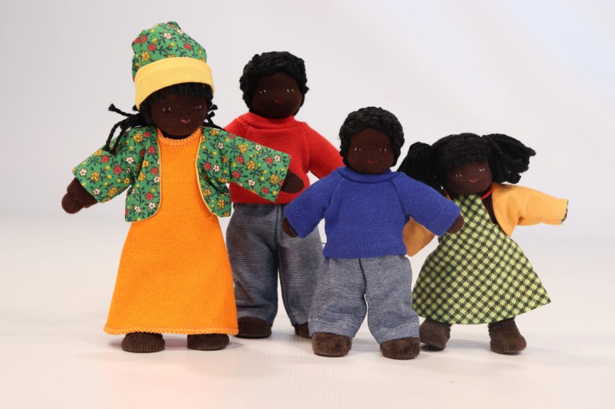 Dollhouse Dolls | Evi Dollhouse Dolls Evi Doll Dressable Family With Dark Skin