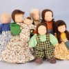 Dollhouse Dolls | Evi Dollhouse Dolls Evi Doll Family With Brown Hair