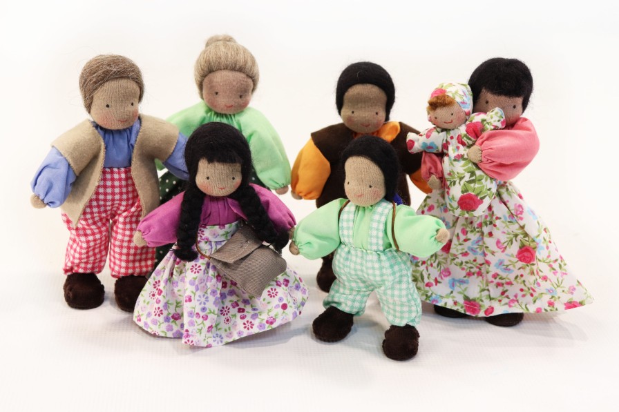 Dollhouse Dolls | Evi Dollhouse Dolls Evi Doll Family With Medium Skin