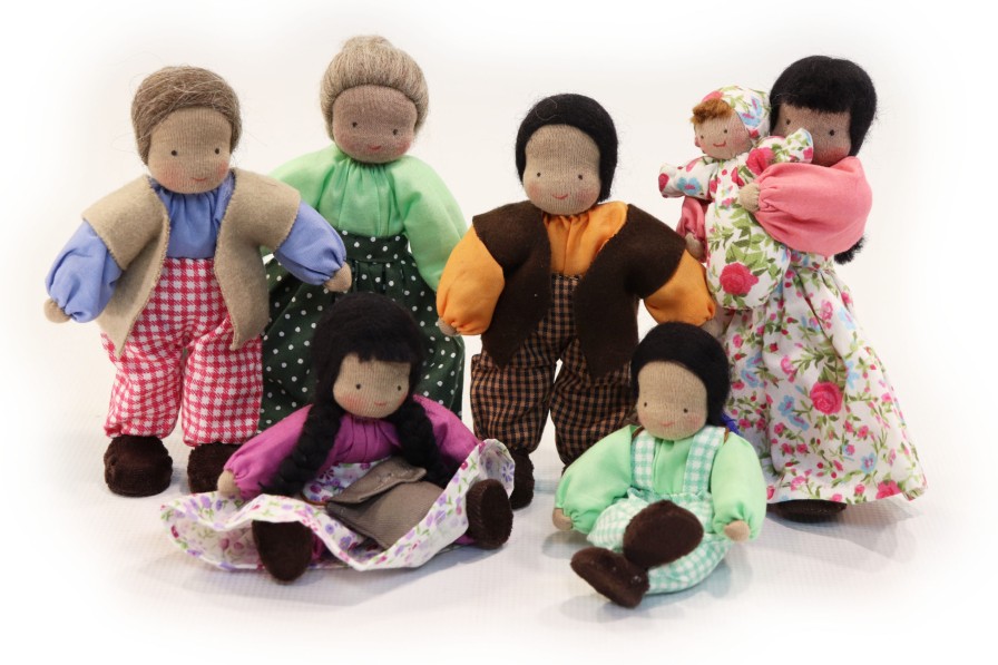 Dollhouse Dolls | Evi Dollhouse Dolls Evi Doll Family With Medium Skin