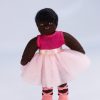 Dollhouse Dolls | Evi Dollhouse Dolls Evi Doll Ballerina, Dark Skin