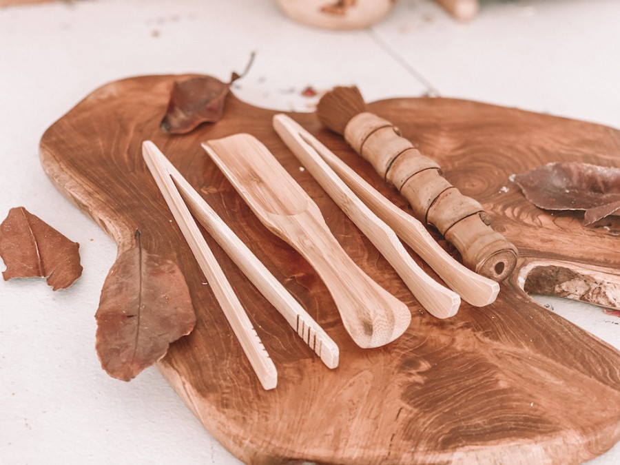 Water & Sensory Play | Explore Nook Water & Sensory Play Explore Nook Bamboo Tool Kit