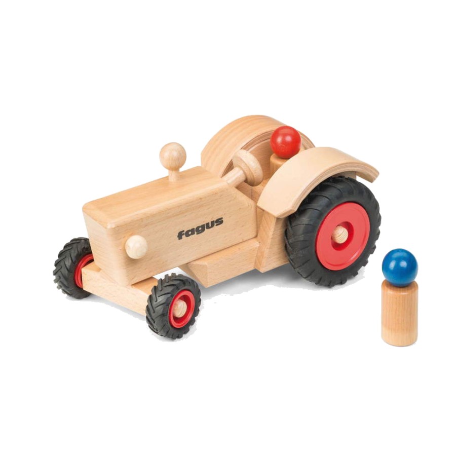 Wooden Cars & Trucks: Fagus | Fagus Wooden Cars & Trucks: Fagus Fagus Tractor