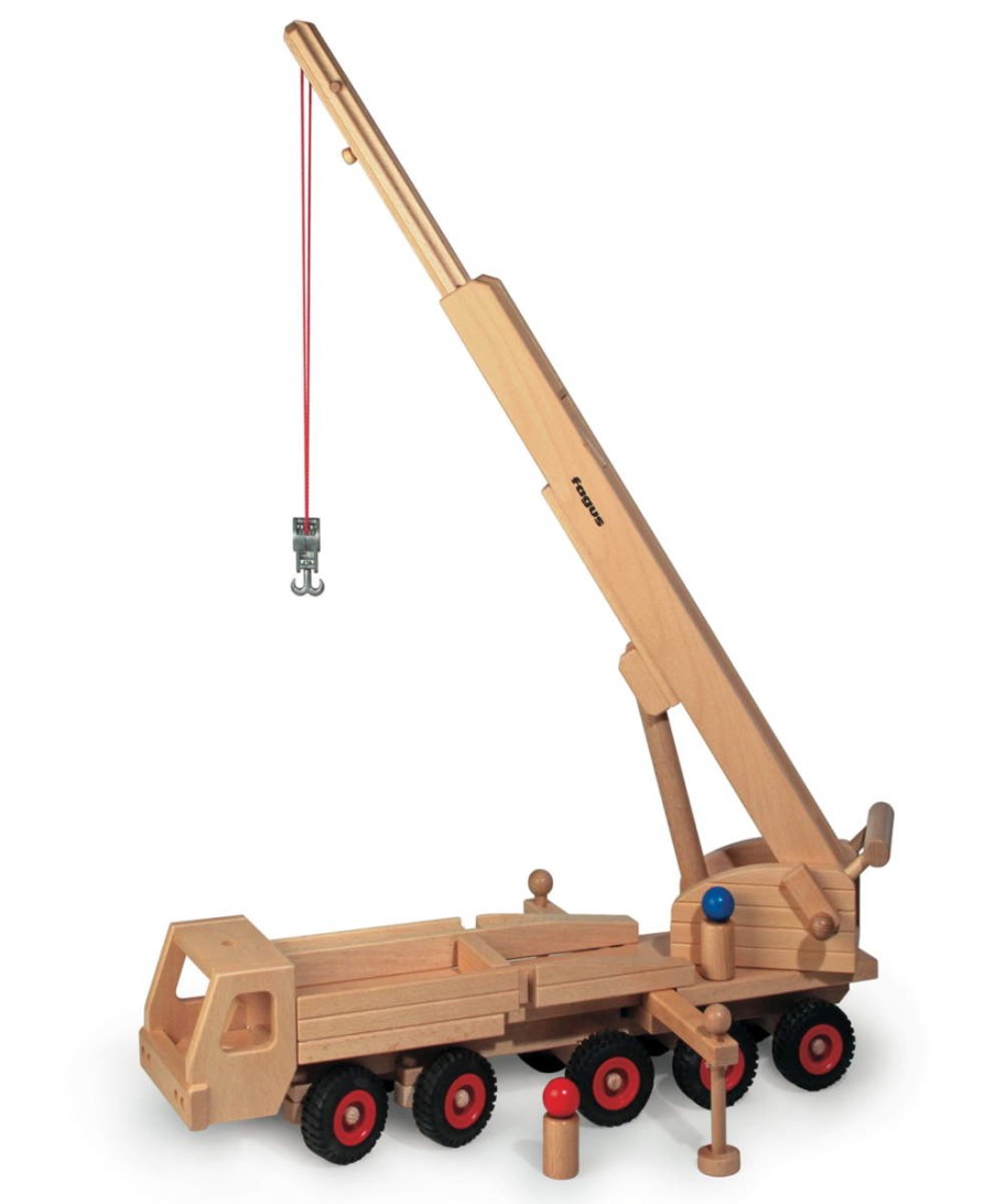 Wooden Cars & Trucks: Fagus | Fagus Wooden Cars & Trucks: Fagus Fagus Mobile Crane