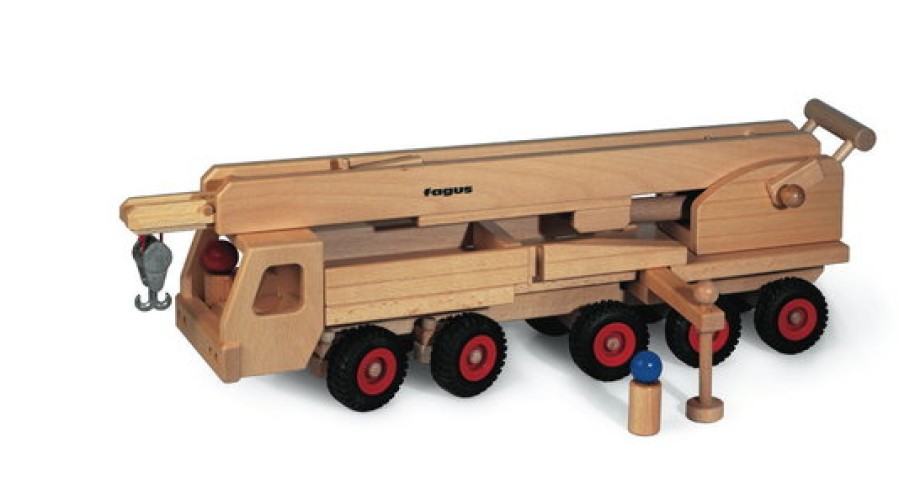 Wooden Cars & Trucks: Fagus | Fagus Wooden Cars & Trucks: Fagus Fagus Mobile Crane