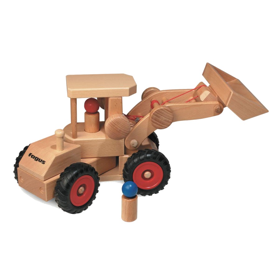 Wooden Cars & Trucks: Fagus | Fagus Wooden Cars & Trucks: Fagus Fagus Wheel Loader