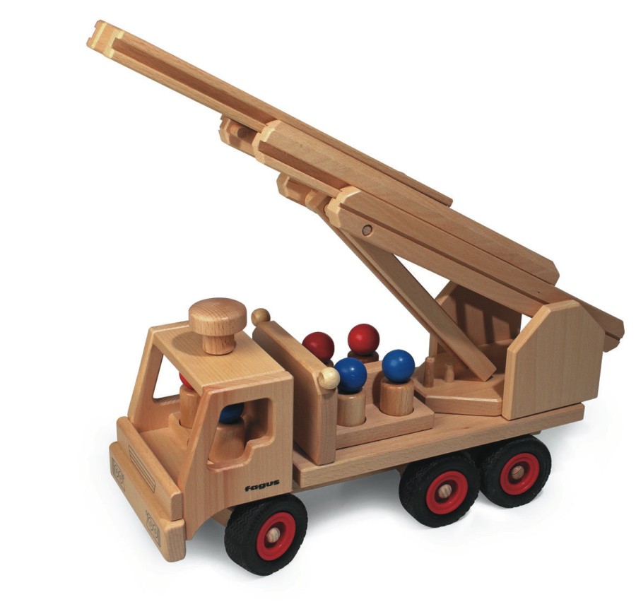 Wooden Cars & Trucks: Fagus | Fagus Wooden Cars & Trucks: Fagus Fagus Fire Engine