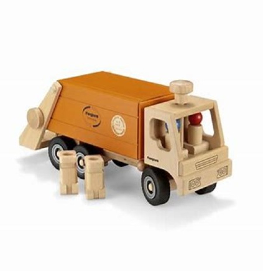 Wooden Cars & Trucks: Fagus | Fagus Wooden Cars & Trucks: Fagus Fagus Garbage Truck Limited Edition