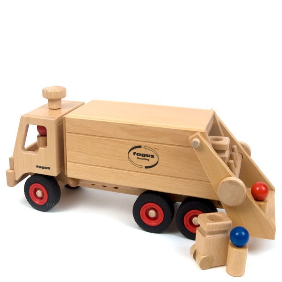 Wooden Cars & Trucks: Fagus | Fagus Wooden Cars & Trucks: Fagus Fagus Garbage Truck