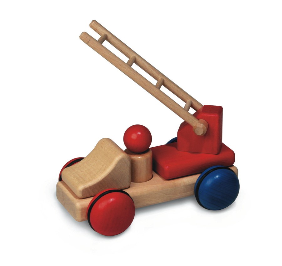 Wooden Cars & Trucks: Fagus | Fagus Wooden Cars & Trucks: Fagus Fagus Mini Fire Engine