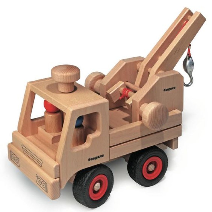 Wooden Cars & Trucks: Fagus | Fagus Wooden Cars & Trucks: Fagus Fagus Crane Extention