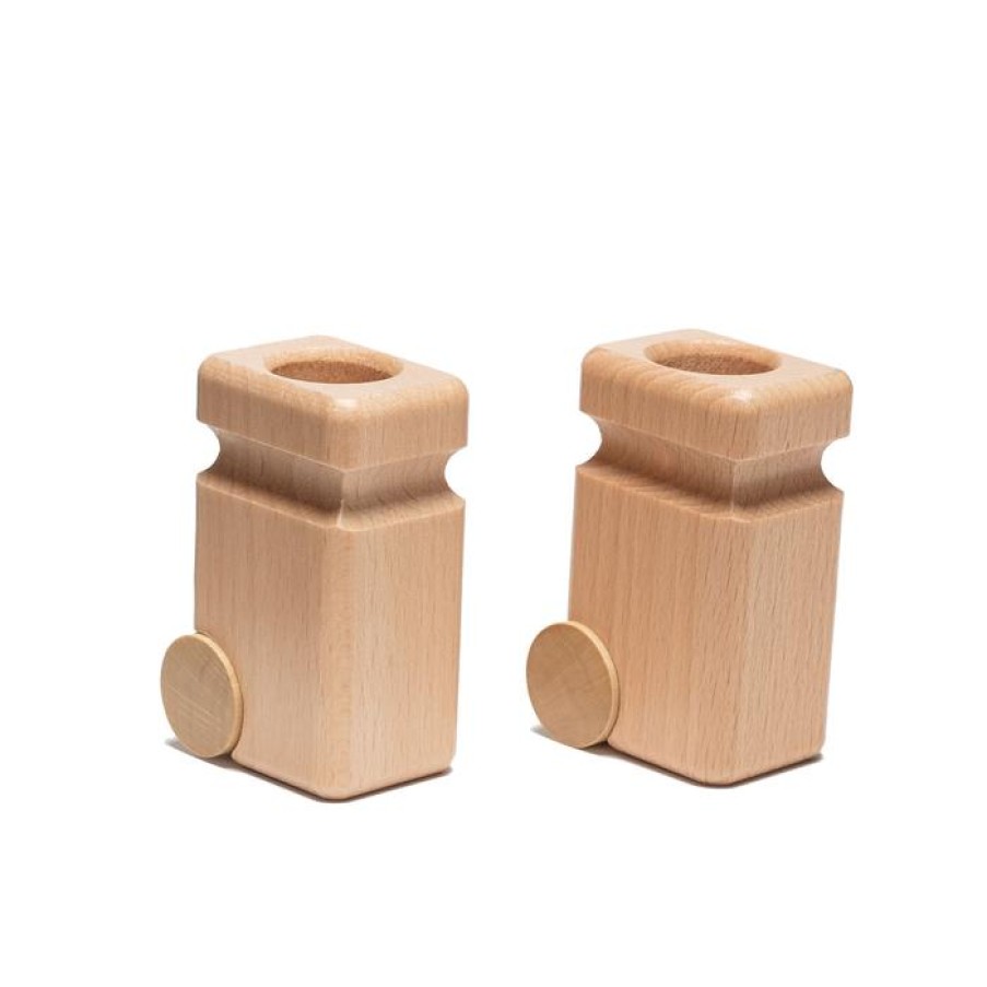 Wooden Cars & Trucks: Fagus | Fagus Wooden Cars & Trucks: Fagus Fagus Garbage Cans Natural